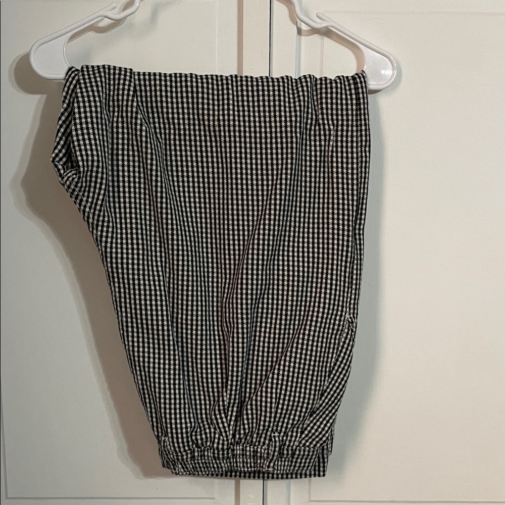 Big Bud Press Heavyweight Trousers - Classic Black and White Checkered